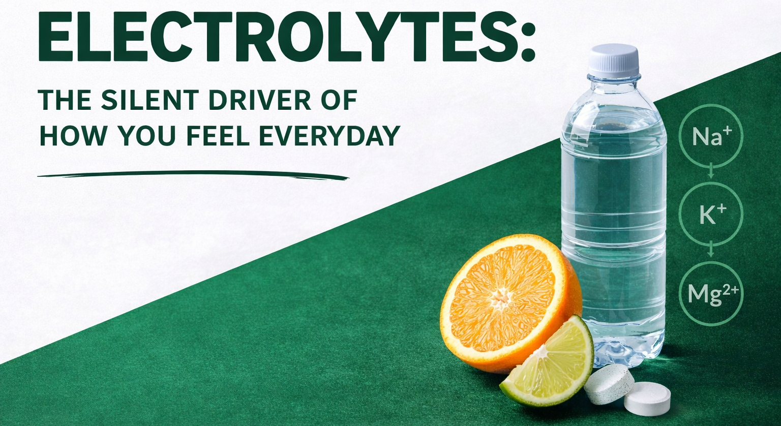 Electrolytes: The Silent Driver of How You Feel Every Day